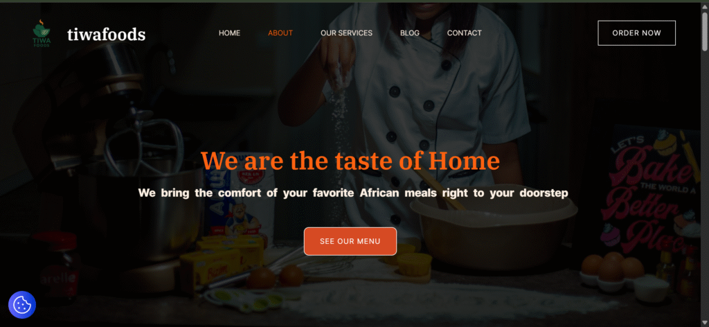 MY PORTFOLIO Affordable website designer in Oshogbo Nigeria work sample