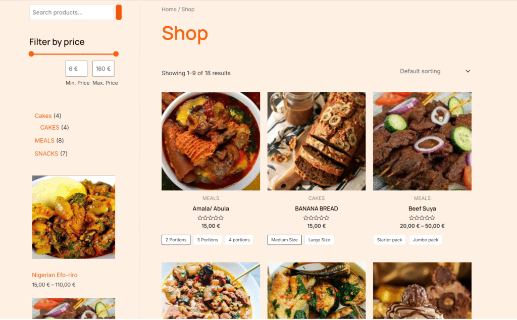 MY PORTFOLIO Affordable website designer in Oshogbo Nigeria work sample
